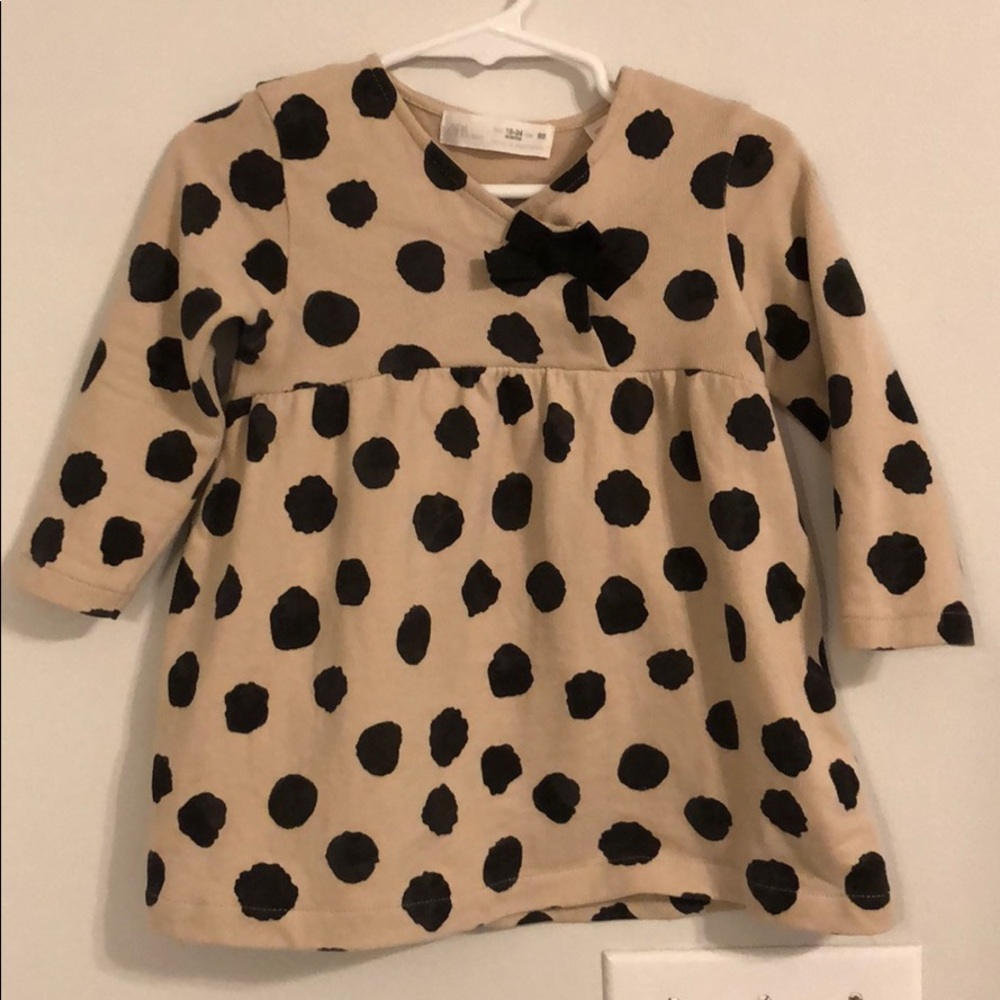 Zara toddler girl spotted dress